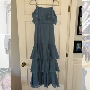 WAYF/Wayf Bridal Maxi Evening Dress XXS